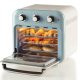 Ariete Linea Vintage 4632 Friggitrice ad aria e forno Vintage, 1400W, 2in1, Capacità 16L, Accessori inclusi, Timer 60 minuti, Doppio vetro, Celeste 3