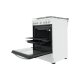 Indesit IS67G4PHW/E/1 Cucina Elettrico Gas Nero, Bianco A 4