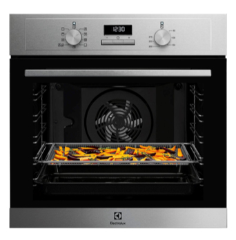 Electrolux EOM3H04X forno 2790 W Nero, Acciaio inox