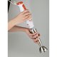 Ariete Rainbow 881 Pimmy 200 - Frullatore a immersione - Gambo rimovibile e lame in Acciaio Inox - 2 velocità - 200 Watt - Bianco e Arancio 4