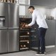 Haier Wine Bank 50 Serie 7 HWS77GDAU1 Cantinetta vino con compressore Libera installazione Nero 77 bottiglia/bottiglie 4