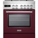 De’Longhi PRO 66 MR P cucina Elettrico Gas Bordeaux, Acciaio inox A 2