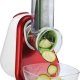 Moulinex Fresh Express DJ755G Affettatutto Grattugia Elettrico, 5 Funzioni di Taglio, 150 W, 1 Liter, 1 Decibel, plastica, Rosso 4