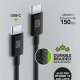 Cellularline USBDATABRCTOC15K cavo USB USB 2.0 1,5 m USB C Nero 3