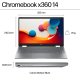 HP Chromebook x360 14b-cd0006nl Intel® N N100 35,6 cm (14