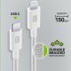 Cellularline USBDATABRCTOL15W cavo Lightning 2,5 m Bianco 3