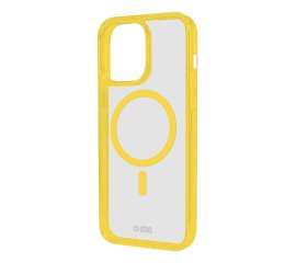 SBS TEMAGCOLIP1667PY custodia per cellulare 17,5 cm (6.9") Cover Trasparente, Giallo