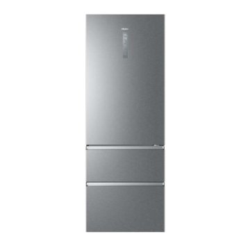 Haier 3D 70 Serie 5 A3FE744CPJ Libera installazione 483 L E Platino, Acciaio inox