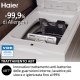 Haier HW90-BPD13386U-S LAVATRICE CARICA ALTO, AUTODOSE, Caricamento dall'alto, 9 kg, 62 cm, Classe A 21