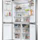 Haier Cube 90 Serie 5 HCR5919ENMP frigorifero side-by-side Libera installazione 528 L E Platino, Acciaio inox 9