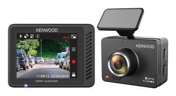 Kenwood DRV-A310W dash cam Full HD Wi-Fi dC Nero