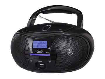 Trevi CMP 581 Digitale DAB+, FM Nero Riproduzione MP3