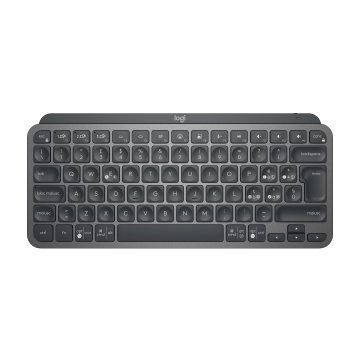 Logitech MX Keys Mini Tastiera Illuminata Wireless, Minimal, Compatta, Bluetooth, Retroilluminata, USB-C, Compatibile con Apple macOS, iOS, Windows, Linux, Android, in Metallo