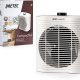 Imetec Compact Air, Termoventilatore piccolo e potente, Stufetta Elettrica, 2000 W, maniglia integrata, temperatura regolabile, funzione antigelo, dispositivo di protezione dai surriscaldamenti 3