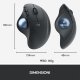 Logitech ERGO M575 Mouse Trackball Wireless - Facile controllo con il pollice, Tracciamento fluido, Design ergonomico e confortevole, per Windows, PC e Mac, con Bluetooth e USB 16