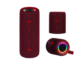 Trevi XR JUMP ALTOPARLANTE 2×10W WIRELESS MICRO SD AUX-IN IPX5 XR 8A44 DOUBLE ROSSO