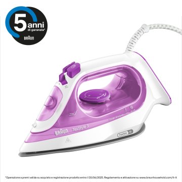 Braun TexStyle 3 SI3030PU Ferro da stiro Purple