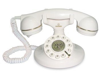 Brondi Vintage 10 Telefono analogico Bianco