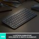 Logitech MX Keys Mini Tastiera Illuminata Wireless, Minimal, Compatta, Bluetooth, Retroilluminata, USB-C, Compatibile con Apple macOS, iOS, Windows, Linux, Android, in Metallo 5