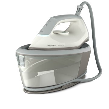 Philips 2000 series PSG2000/80 Ferro da stiro generatore di vapore, 2400W, 1.4L, Piastra in ceramica