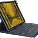 Logitech Universal Folio Cover iPad o Tablet con Tastiera Bluetooth Wireless, Per la maggior parte dei tablet da 9-10