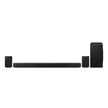 Samsung Soundbar HW-Q990D/ZF Serie Q, 22 Speaker, Wireless Dolby Atmos, Audio a 11.1.4 Canali, Q-Simphony, Alexa integrato e compatibile con Google Assistant, Graphite Nero 2024