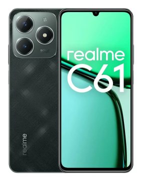 realme C61 17,1 cm (6.74") Doppia SIM Android 14 4G USB tipo-C 6 GB 256 GB 5000 mAh Verde