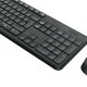 Logitech MK235 Combo Tastiera e Mouse Wireless per Windows, Ricevitore Unifying USB 2,4 GHz Wireless, 15 Tasti FN, Lunga Durata della Batteria, Compatibile con PC, Laptop 14