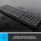 Logitech MK235 Combo Tastiera e Mouse Wireless per Windows, Ricevitore Unifying USB 2,4 GHz Wireless, 15 Tasti FN, Lunga Durata della Batteria, Compatibile con PC, Laptop 6