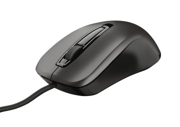 Trust Carve mouse Ufficio Ambidestro USB tipo A Ottico 1200 DPI