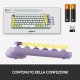 Logitech POP Keys Tastiera Meccanica Wireless con Tasti Emoji Personalizzabili, Design Compatto Durevole, Connettività Bluetooth o USB, Compatibilità Multidispositivo e OS - Daydream 9