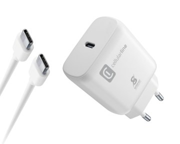 Cellularline Super Fast Charger Kit 25W - USB-C to USB-C - Samsung