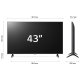 LG UHD 43'' Serie UR78 43UR78006LK, TV 4K, 3 HDMI, SMART TV 2023 10