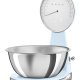 Smeg KSF01PBWW bilancia da cucina Blu, Cromo Superficie piana Bilancia da cucina elettronica 6