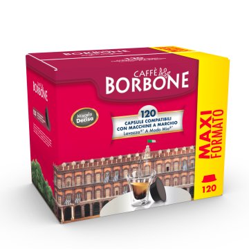 Caffè Borbone Capsule per Lavazza a modo mio caffè Decisa 120 pz