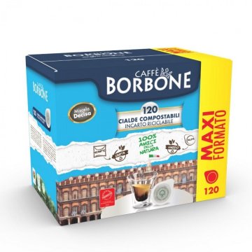 Caffè Borbone Cialda Miscela Decisa - confezione da 120 pezzi