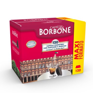 Caffè Borbone Capsule per Lavazza a modo mio caffè Suprema 120 pz