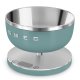 Smeg KSC01EGMWW bilancia da cucina Verde chiaro, Acciaio inox Superficie piana Rotondo Bilancia da cucina elettronica 11