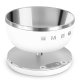 Smeg KSC01WHMWW bilancia da cucina Acciaio inox, Bianco Superficie piana Rotondo Bilancia da cucina elettronica 7