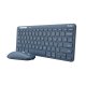 Trust Lyra tastiera Mouse incluso Universale RF senza fili + Bluetooth QWERTY Italiano Blu 2