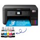 Epson EcoTank ET-2850 stampante multifunzione inkjet 3-in-1 A4, serbatoi ricaricabili alta capacità, 5 flaconi inclusi pari a 14000pag B/N 5200pag colore, Wi-FI Direct, USB 2