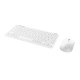 Trust Lyra tastiera Mouse incluso Universale RF senza fili + Bluetooth QWERTY Italiano Bianco 4