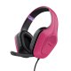 Trust GXT 415P Zirox Auricolare Cablato A Padiglione Giocare Rosa 2