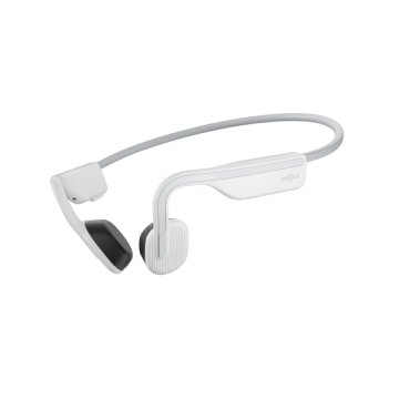 SHOKZ OpenMove Cuffie Wireless A clip Musica e Chiamate USB tipo-C Bluetooth Bianco