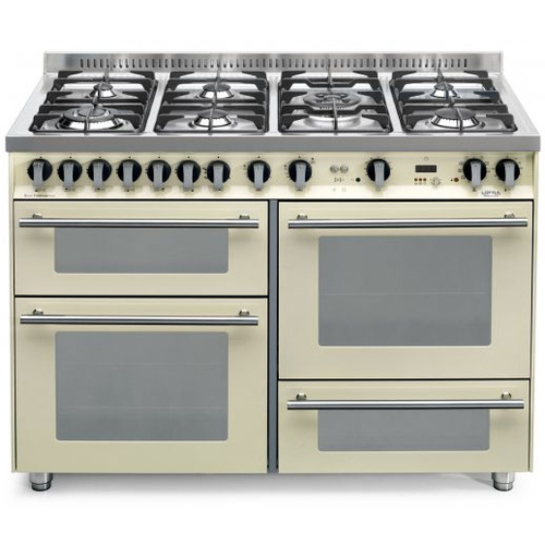 62010005 - Lofra PBI126SMFE+MF/2CI Cucina freestanding Gas Beige A-15% -  Cucine a gas - Cottura a Roma - Radionovelli