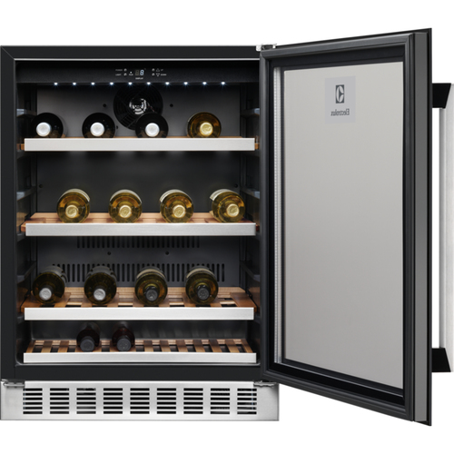 Electrolux Cantinetta Frigo per Vini Capacità 20 bottiglie Classe  energetica G colore Vetro Nero - ERW0673AOA