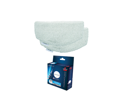 Polti PAEU0357 accessorio per lavare Panno monouso per mocio Blu, Bianco