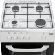 CSG42001FW CUCINA 50CM 4F/GAS F.GAS COPERCHIO LAMIERA BIANCO 5