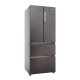 Haier HFR3718ENMD frigorifero side-by-side Libera installazione 402 L E Acciaio inox 5