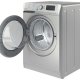 Indesit BDE 86436X S UK N lavasciuga Libera installazione Caricamento frontale Argento D 4